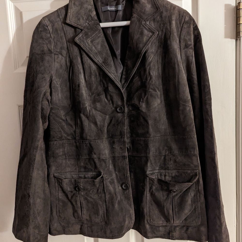 Liz Claiborne suede jacket